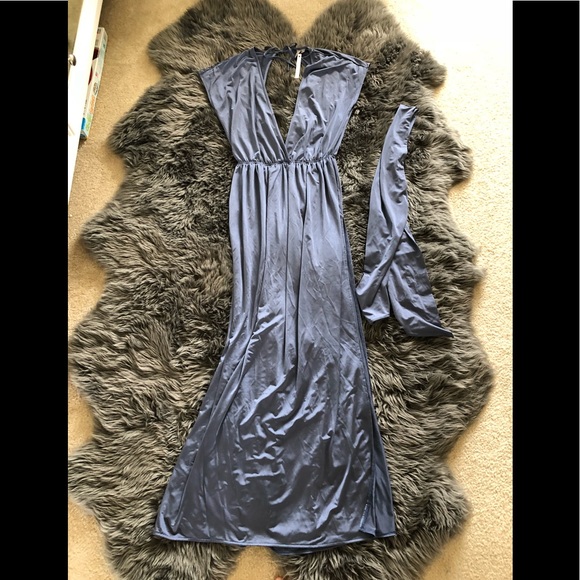 ASOS Dresses & Skirts - NWT ASOS smoky blue maxi dress